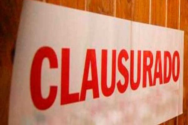 clausuran negocios