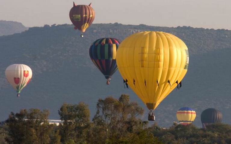 Feria Navideña del Globo Aerostático en Cuautlancingo