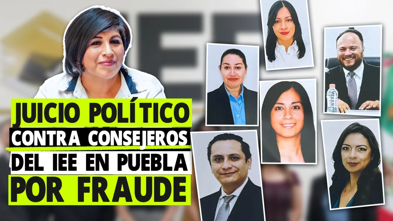 Solicitan juicio político contra consejeros del IEE en Puebla por presunto fraude electoral